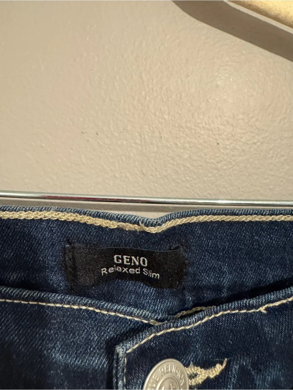 True Religion Geno Relaxed Slim Jeans Sz 32